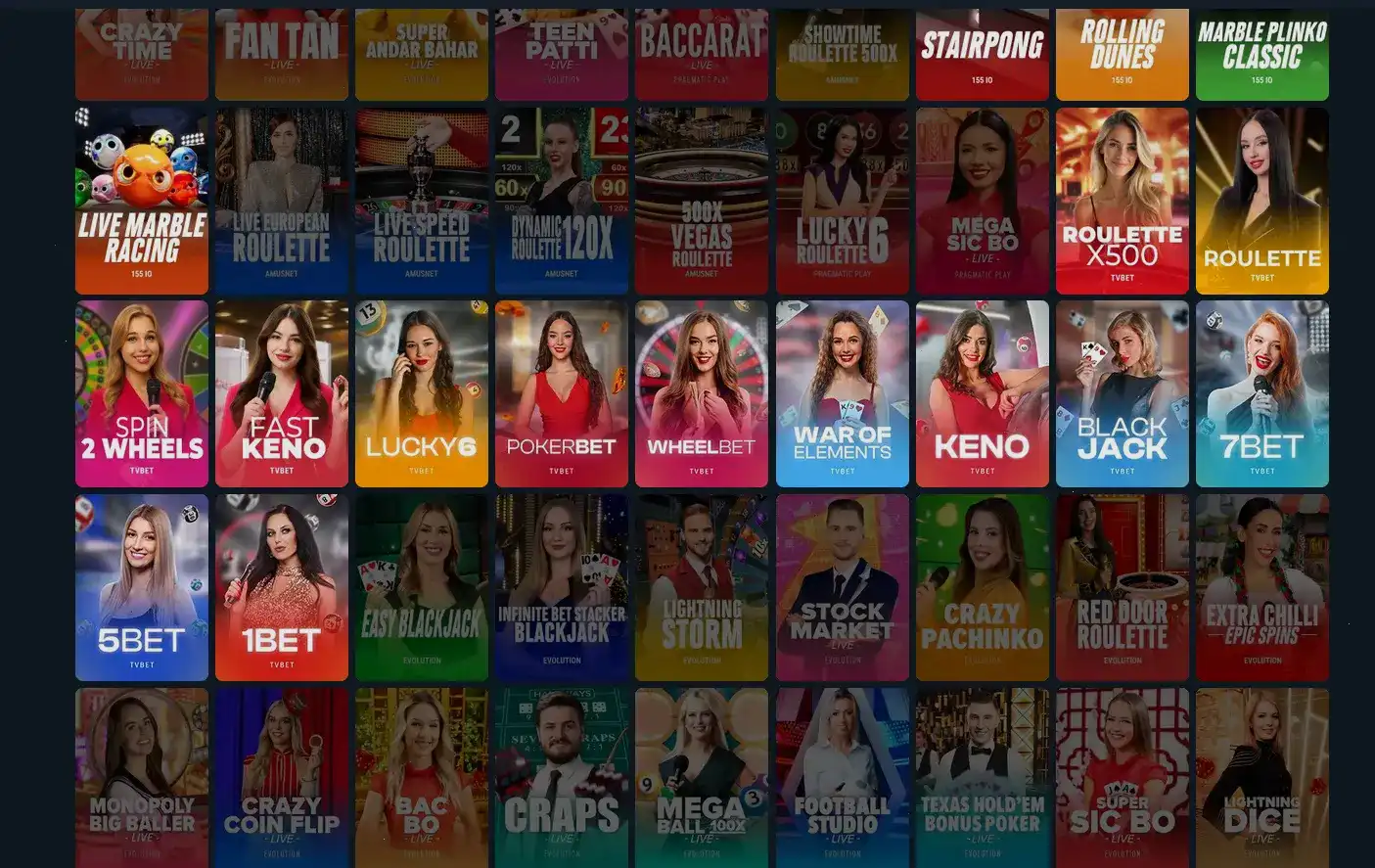 Коллекция игровых автоматов в казино Слотозал на экране компьютера и телефона